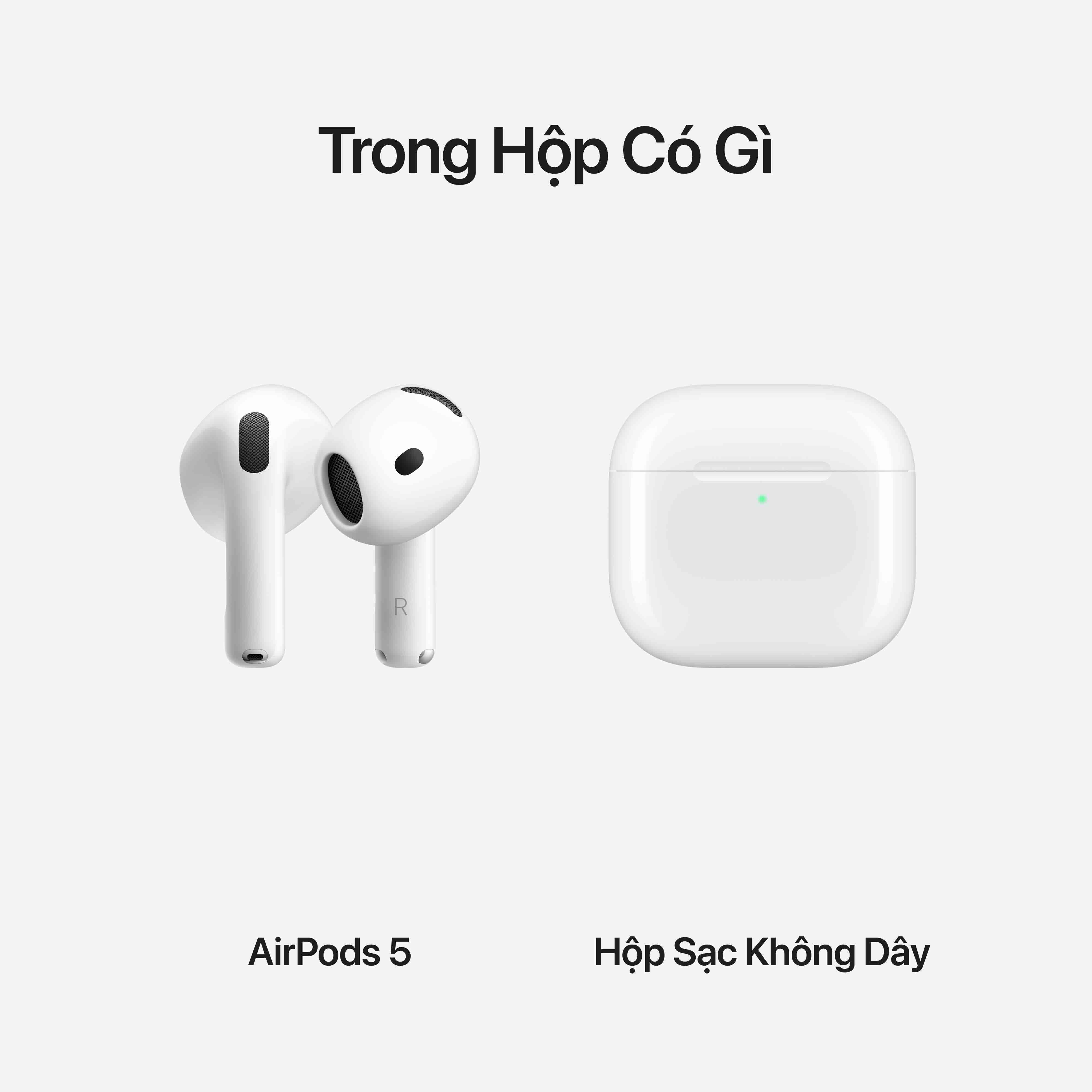Apple Airpods 5 Sạc Không Dây - Chính Hãng VN/A