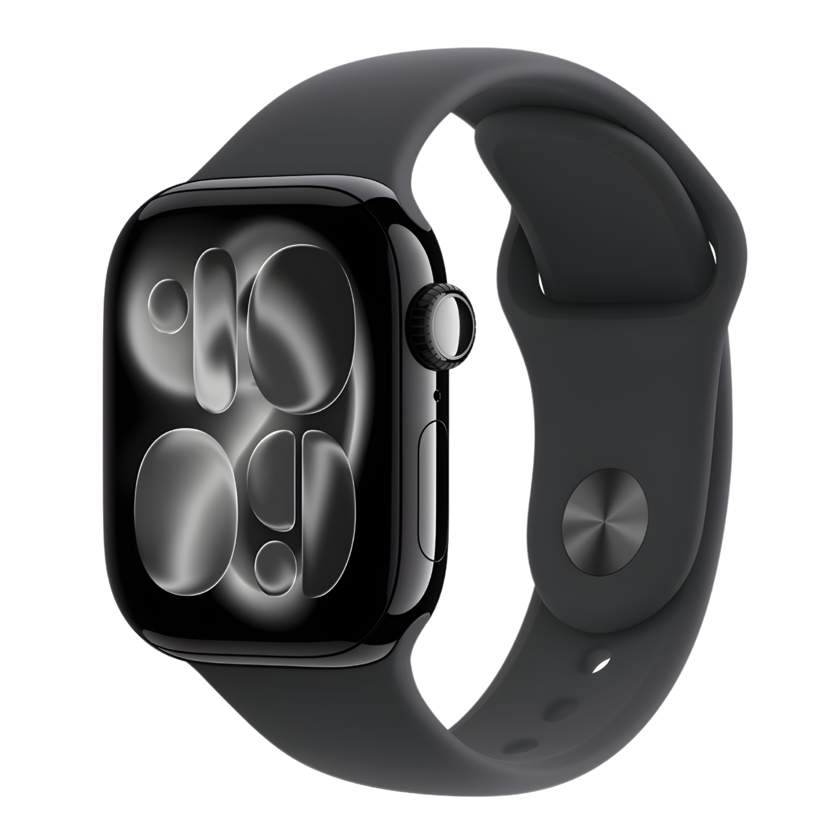Apple Watch Series 11 LTE 42mm Viền Nhôm - Dây Cao Su - Chính hãng VN/A Đen Bóng