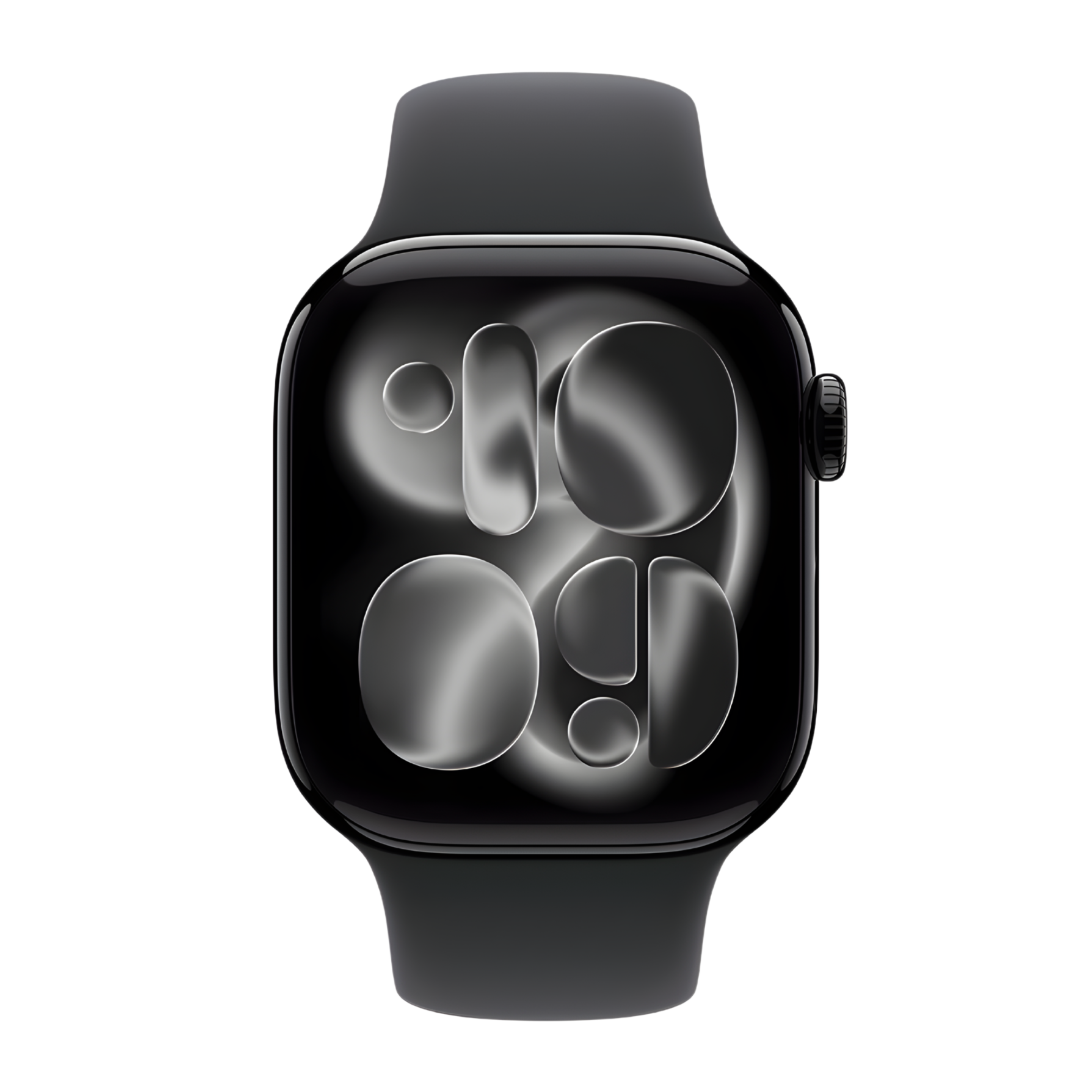 Apple Watch Series 11 LTE 46mm Viền Nhôm - Dây Cao Su - Chính hãng VN/A Đen Bóng