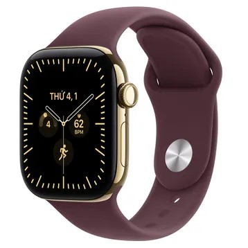 Apple Watch Series 12 5G 42mm Viền Titan - Dây Cao Su - Chính hãng VN/A image
