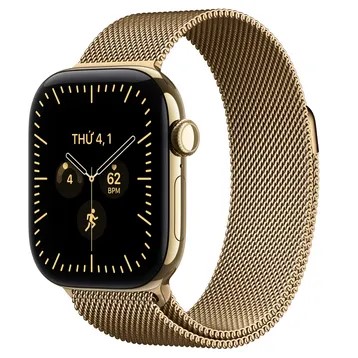 Apple Watch Series 12 5G 46mm Viền Titan - Dây Thép - Chính hãng VN/A image