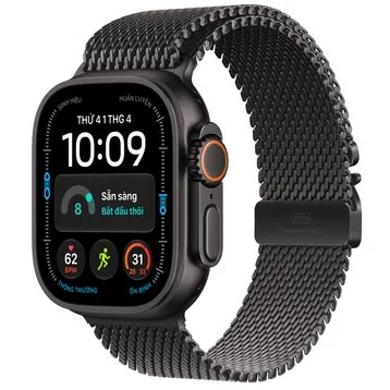 Apple Watch Ultra 4 5G 49mm Vỏ Titan - Dây quấn Titan - Chính Hãng VN/A image