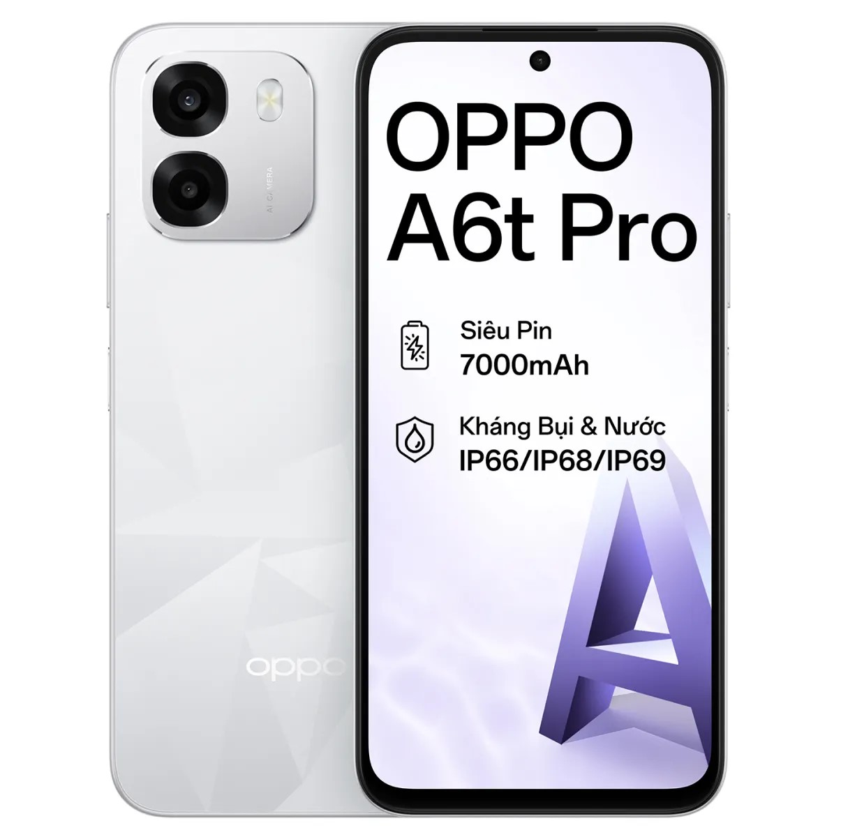 OPPO A6T Pro 8GB 128GB Trắng